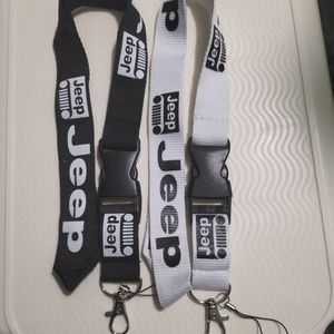 2 jeep Lanyard Keychain